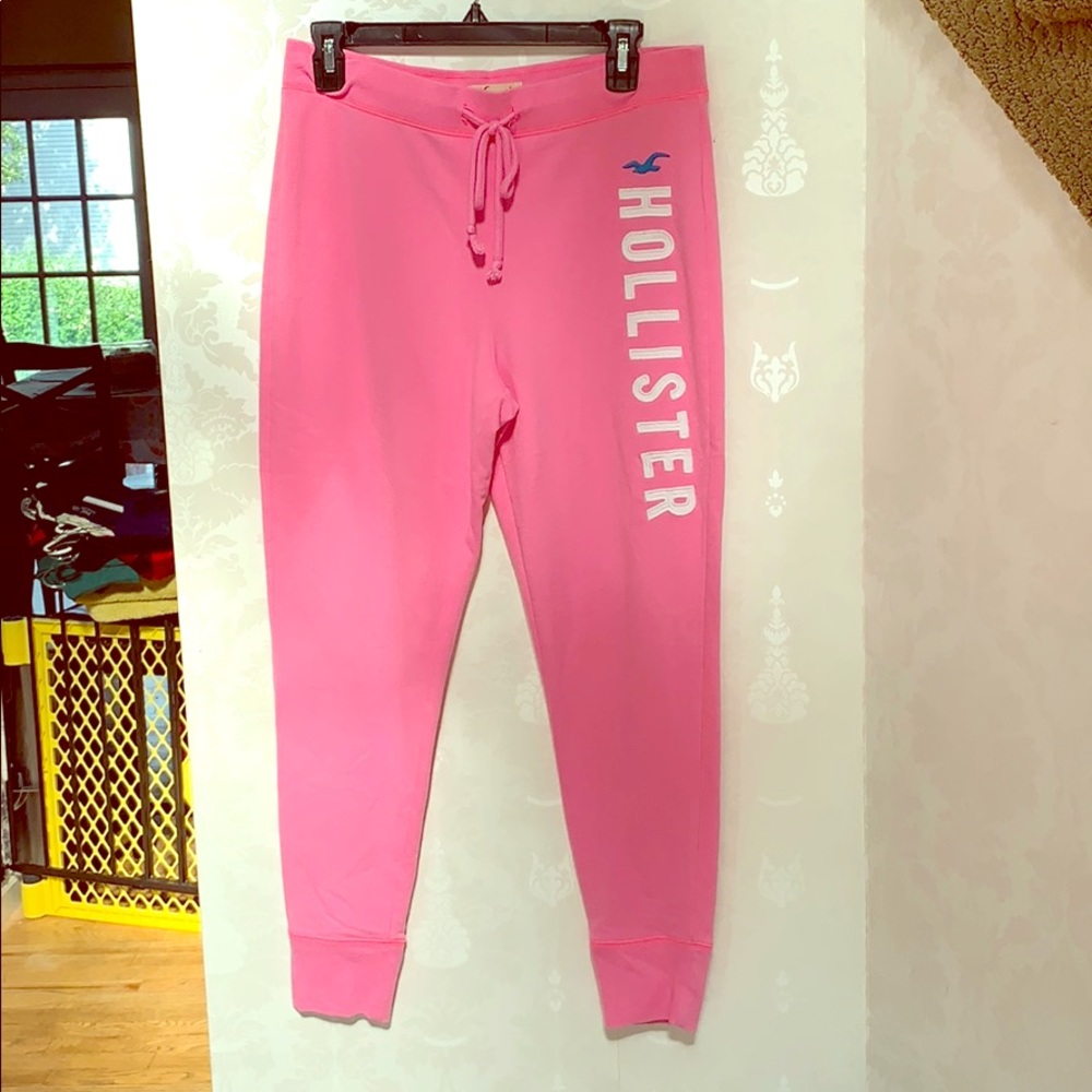 Pink Hollister Sweat Pants